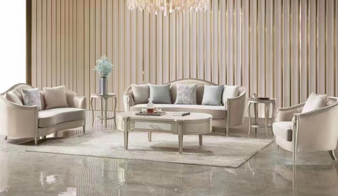 Set di divani 3 2 1 posti in design moderno per divano.