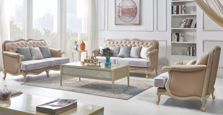 Mobili rosa divano set divano 3 2 1 posti soggiorno design 3 pezzi.