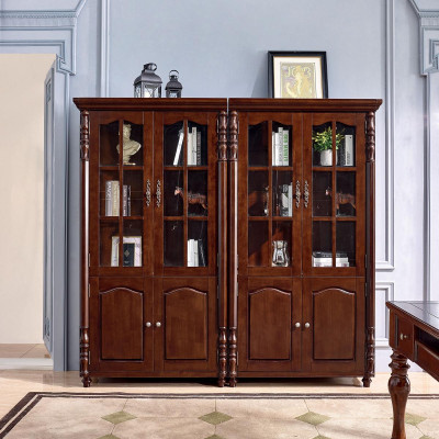 Scaffale libreria Vetrina Vetrina mobile Regale Legno Armadio Libreria