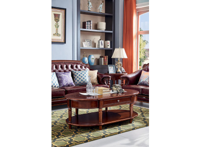 Tavolino classico Tavolo Tavoli da soggiorno in legno Mobili da soggiorno