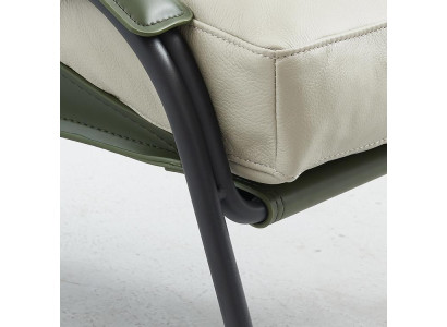 Poltrona + Pouf Set Relax di lusso, mobilio monoposto, Sedia Poggiapiedi 2 pezzi.