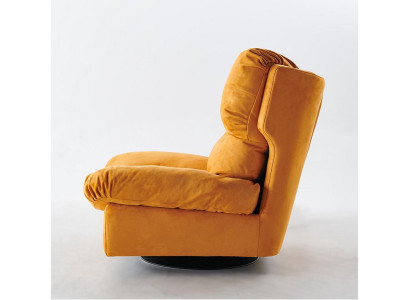 Poltrona TV Girevole Monoposto Relax Divano Tessile Stoffa  Poltrona TV Girevole Singola Relax Divano Tessile Stoffa