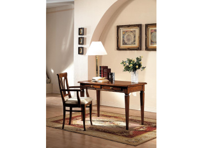 Tavolo Scrivania Segretaria Tavoli Mobili italiani Sedia Set Ufficio 2 pezzi Ufficio