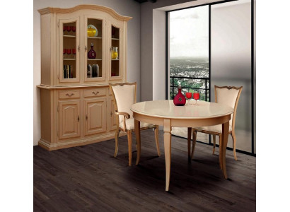 Sala da pranzo Tavoli Mobili rotondi Tavolo da pranzo di lusso Tavolo rotondo in legno massiccio Italia Nuovo  Sala da pranzo Tavoli Mobili rotondi Tavolo da pranzo di lusso Tavolo rotondo in legno massiccio Italia Nuovo