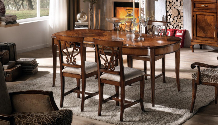 Sedie da pranzo in legno Sedia di lusso Marrone Poltrona Poltrona Mobili da soggiorno nuovi