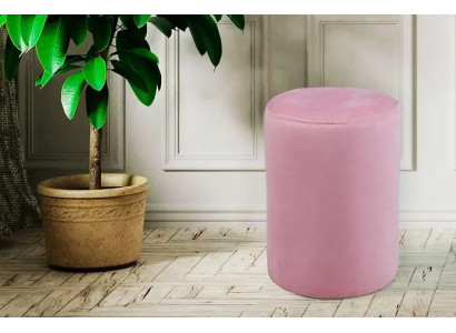 Pouf rosa di lusso in stile moderno per il soggiorno