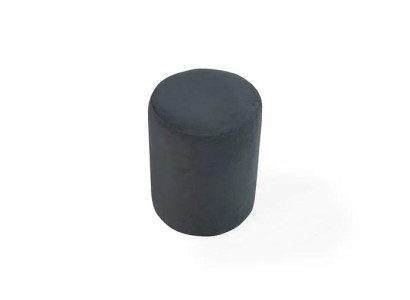 Sgabello grigio Soggiorno Rivestimento tessile Mobili esclusivi di prima qualità  Sgabello grigio Soggiorno Rivestimento tessile Mobili esclusivi di prima qualità