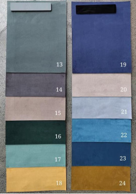 Camera da letto con letto, 2 comodini, 3 pezzi. Blu nuovo. Moderno. Mobili di lusso completi.