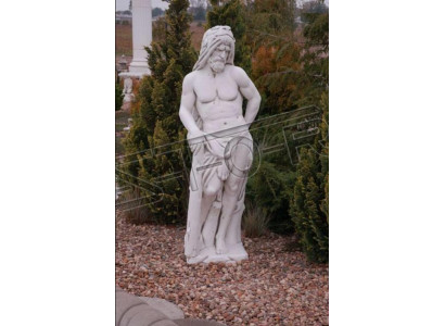 Statua design Zeus 168 cm Scultura Figura Statue Giardino Figuren Statuen
