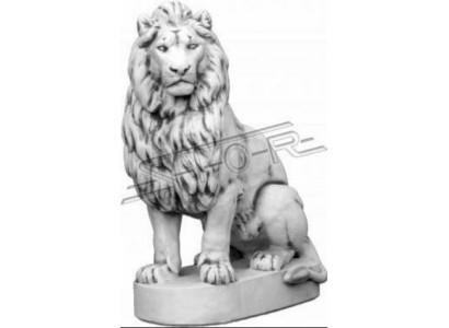 xxl Leone 135cm Scultura da Giardino Statua Statue Sculture Figure