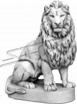 xxl leone 135 cm giardino scultura statua statue sculture decorazione figure