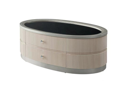 Tavolo da caffè Tavolini da salotto in legno design bianco.