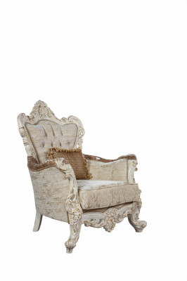 Set di divani in stile barocco rococò, 4 pezzi, con tavolino.