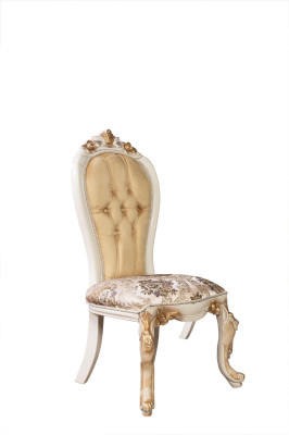 Set da pranzo classico Tavolo con 6 sedie Credenza Completo 8 pezzi.