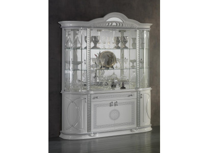 Vetrina in legno Armadio Vetrine classiche in legno Armadi design soggiorno vetro