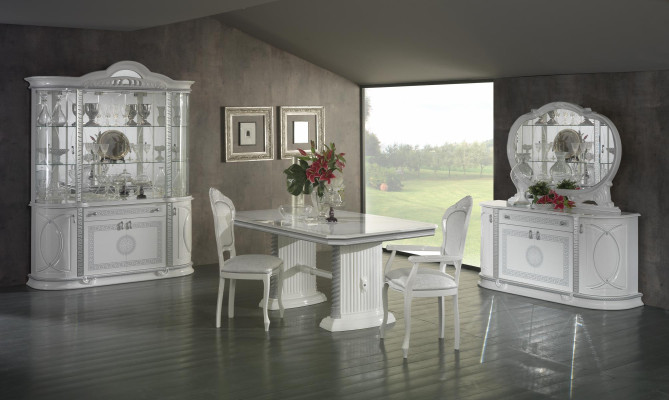 Vetrina in legno Armadio Vetrine classiche in legno Armadi design soggiorno vetro