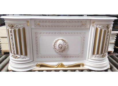 Mobile TV RTV in legno per soggiorno, tavolo, cassettiera, credenza.