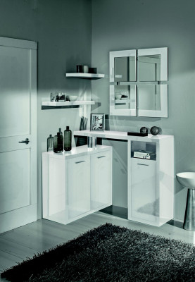 Ingresso Guardaroba Consolle Comò Tavolo Ingressi Consolle Tavoli Parete Lucido nuovo