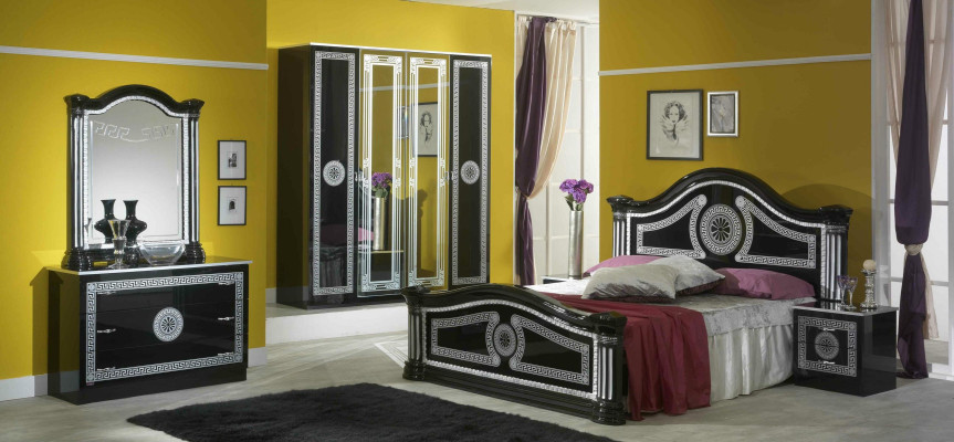 Letto Imbottito Letto Matrimoniale Classico 180x200cm Legno Letti Hotel Camera da Letto Nuovi