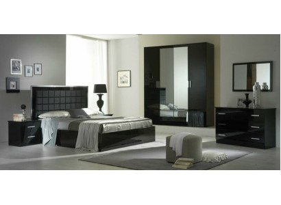 Cornice in legno specchio da parete, specchio design classico 90x60cm, grande legno xxl