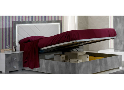 Letto imbottito design Letto Letti Letto matrimoniale Letto in legno Letto matrimoniale Letto matrimoniale Design NUOVO