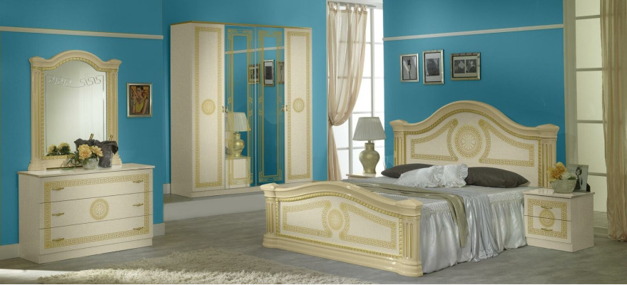 Mobile stile moderno Comò Armadio Comodini Armadi in legno Classico Made in Italy