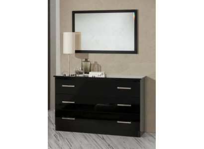 Buffet, credenza, comò, specchio, vero lavoro manuale, legno, scaffale 2 pezzi, scaffali, comodini