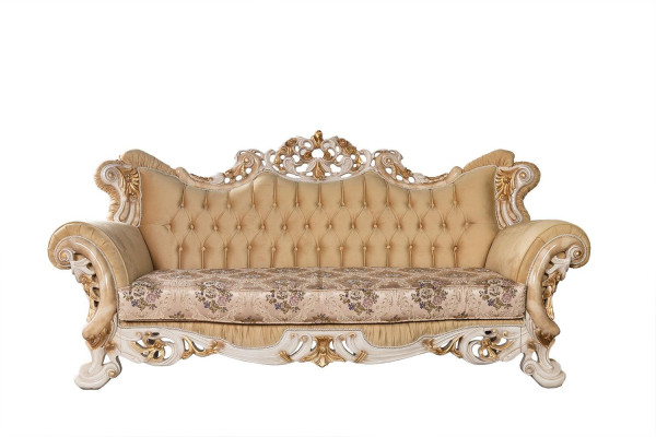 Set di divani classici 4 pezzi Barocco Rococò Mobili di lusso divano divano