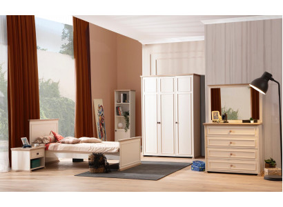 Comò con specchio Luxus console Comodini Camera da letto Camera dei bambini