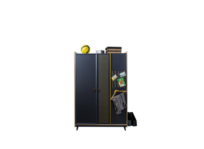 Camera da letto Armadio Design Armadi Giovani Blu Mobili Nuovi