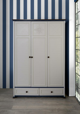 Armadio in legno Armadio Camera da letto Gioventù Mobili per bambini in legno Nuovo