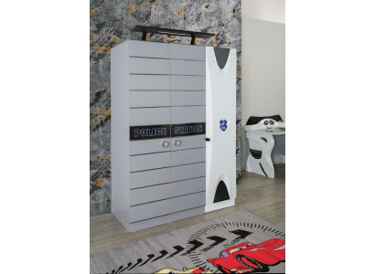 Armadio in legno guardaroba mobili armadi per cameretta per bambini.