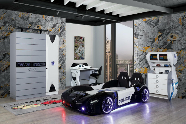 Armadio in legno guardaroba mobili armadi per cameretta per bambini.