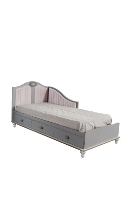 Camera dei bambini Mobili Set design 5 pezzi Letto Comodino Armadio