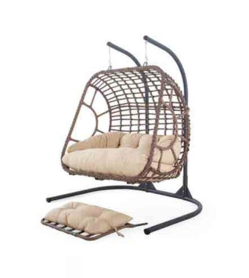 Cesto appeso Sedia a dondolo da giardino Sedia sospesa Altalena sospesa Sedia Sedia appesa