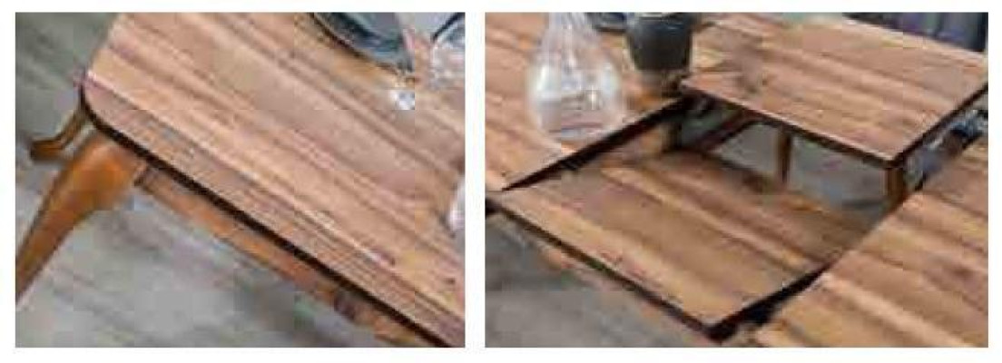 Sala da pranzo tavolo da pranzo set di sedie set di mobili da pranzo set da pranzo incl. 4 sedie 5 pezzi