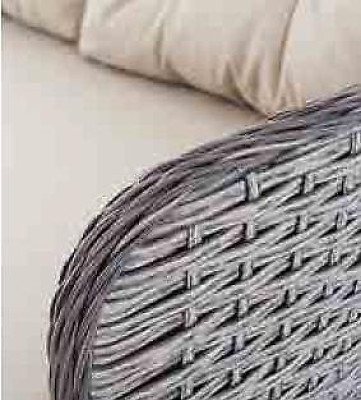 Mobili da giardino moderni Tavolo Poltrona Sgabello Divano Set da giardino 6 pezzi. Nuovo