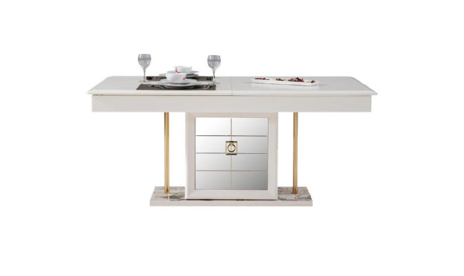 Tavolo Tavolo da pranzo Tavolo da pranzo Sala da pranzo Legno Tavoli Pranzo Mobili di lusso Nuovo