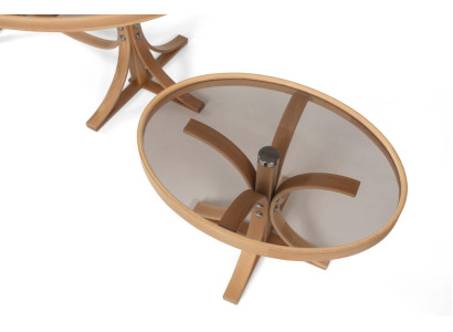 Soggiorno completo 2x tavolini da caffè di lusso moderno designer mobili.