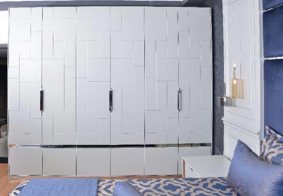 Armadio Bianco Armadio Camera da Letto Armadio in Legno Moderno Mobili