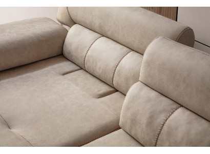Set soggiorno elegante composto da 2 divani a 3 posti e 2 poltrone, 4 pezzi.