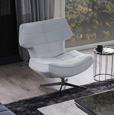 Sedia di design Mobili moderni per il soggiorno Colore bianco Stile di lusso