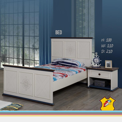 Letti per bambini Letto per giovani in legno Letti di design Mobili Camera da letto per bambini Nuovo