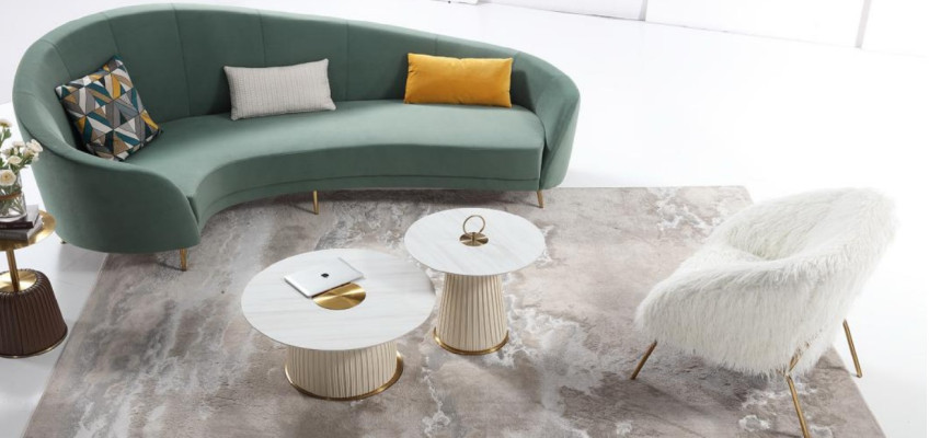 Mobili di design di lusso Sedie Sedia di design moderno Tessuto Soggiorno Nuovo Lounge