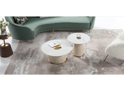 Design del tavolino da caffè Tavoli Stile Mobili di lusso Tavolo da soggiorno Tavolino Nuovo