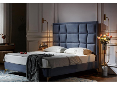 Set completo camera da letto Letto 2 comodini 3 pezzi Set Letti Design di lusso