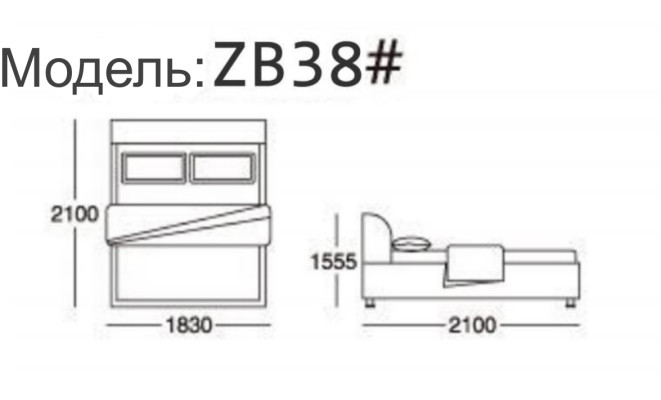 Set completo camera da letto Letto 2 comodini 3 pezzi Set Letti Design di lusso