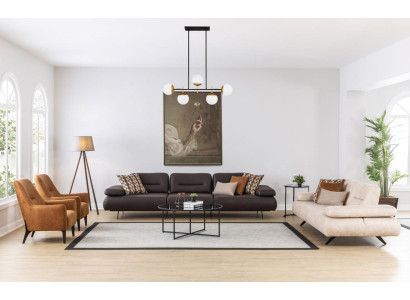 Divano componibile 4+3+1+1 posto Design divano imbottito Divano Moderno Lusso