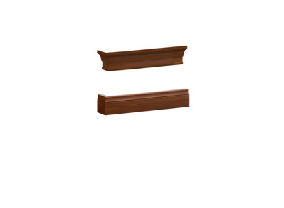 Esterno corona parete per corona o basamento armadio sistema armadio L, R BA-28