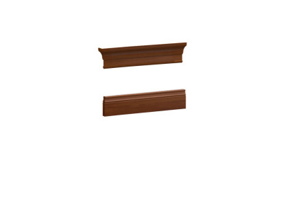 Elementi Battiscopa Corona per vetrina Armadio Sistema di armadi BA-29